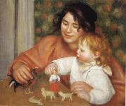 Pierre Renoir Child with Toys(Gabrielle and Jean) oil painting reproduction